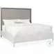 Elixir Grey And Serene Gray Beige Queen upholstered Bed