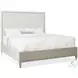 Elixir Grey And Serene Gray Beige Queen upholstered Bed