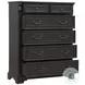 Hickory Creek Brown Velvet Storage Panel Bedroom Set