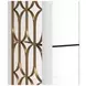 Eave Uplifting White Etagere with 4 Shelves