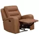 Napa Wrangler Clay Leather Triple Reclining Living Room Set