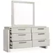 Lorelei Misty Cloud Panel Bedroom Set