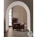 Harrowford Benjamin Burgundy Leather Power Recliner with Power Headrest