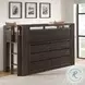 Bello Cocoa Twin Low Loft Bed