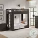 Bello Cocoa Twin Over Twin Bunk Bed