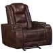 Chester Brown Power Reclining Living Room Set with USB Charging and LED