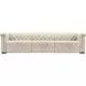 Savion Deux 43" Beige Performance Fabric 3-Seater 126" Sofa with Dual Power Recliners and Triple Power Headrests