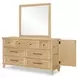 XXXs and OOOs Amber 7 Drawer Dresser with USB Charging