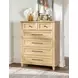 XXXs and OOOs Amber 5 Drawer Chest