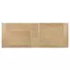 XXXs and OOOs Amber 124" Extendable Rectangular Trestle Dining Table