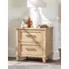 XXXs and OOOs Amber 2 Drawer Nightstand with USB Charging