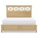 XXXs and OOOs Amber King Panel Bed