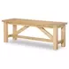XXXs and OOOs Amber Bed Bench