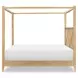XXXs and OOOs Amber Queen Canopy Bed