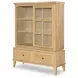 XXXs and OOOs Amber 2 Door Display Cabinet with LED