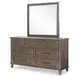 XXXs and OOOs Cocoa 7 Drawer Dresser with USB Charging