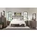 XXXs and OOOs Cocoa 2 Drawer Nightstand with USB Charging