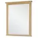 Todays Traditions Natural Hickory Rectangular Dresser Mirror