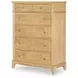 Todays Traditions Natural Hickory Youth Panel Bedroom Set