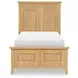 Todays Traditions Natural Hickory Youth Panel Bedroom Set