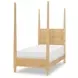 Todays Traditions Natural Hickory Youth Poster Bedroom Set