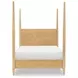 Todays Traditions Natural Hickory Full Poster Bed