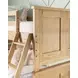 Todays Traditions Natural Hickory Twin Over Full Bunk Bed