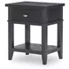 Todays Traditions Blacksmith 1 Drawer Nightstand with USB Charging