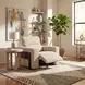 MS Gray Atlas Power Recliner with Power Headrest