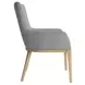 Loft Gray Upholstered Arm Chair