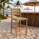 Corde Beige Bar Stool