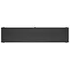Atrium Black Rectangular Console Table