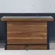 Tyler Brown 60" Rectangular Bar Table and Counter Height Stool Set of 3