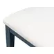 Deco White Performance Fabric Upholstered Side Chair Set of 2
