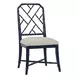 Getaway Beige Performance Fabric Upholstered Hanalei Bay Side Chair Set of 2