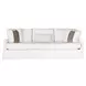 Vista Beige Performance Fabric 93" Sofa