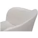 Goccia Lime White Upholstered Side Chair