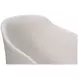 Goccia Lime White Upholstered Side Chair