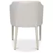Goccia Lime White Upholstered Side Chair