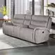 Kamari Gray Dual Reclining 80" Console Loveseat