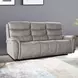 Kamari Gray Power Reclining 86" Sofa Power Headrest And Footrest