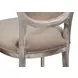 U093 06TG Gray Performance Fabric Upholstered Side Chair Set of 2