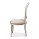U093 06TG Gray Performance Fabric Upholstered Side Chair Set of 2