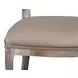 U093 06TG Gray Performance Fabric Upholstered Side Chair Set of 2