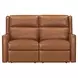 Channing Renaissance Cinnamon Leather Zero Gravity Triple Power Reclining Living Room Set with Nailhead Trim and USB Charging