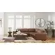 Rally-Up Caramel 4 Piece Power Reclining Sectional