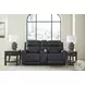 5Z-Relaxation Onyx Power Reclining Console Loveseat