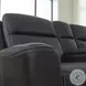 5Z-Relaxation Onyx Power Reclining Console Loveseat