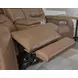 Dreamer Caramel Leather 77" Power Reclining Loveseat with Audio Seating