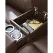 Dreamer Brown Leather 75" Power Reclining Loveseat with Audio Seating